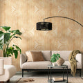 Germany Photo Wallpaper Murals Floral Orange Beige Non Woven Vinyl Wall Mural Sound-Absorbing Modern Dining Bedroom Large Format