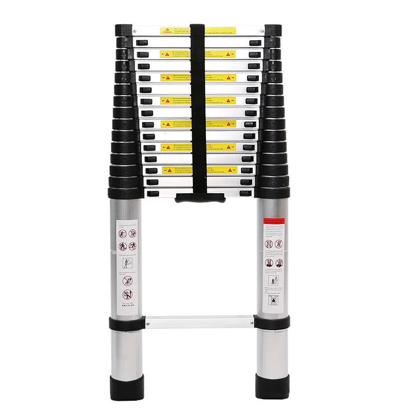 EN131 Certified 1.4m Foldable Aluminum Alloy Ladder Portable Articulated Ladder Extendable Household Ladder