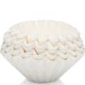 Best Quality 8-12 Cups No Bleached Biodigradable Bowl Shape Coffee Filter Paper 50GSM Brown and White Stocked