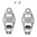 Cooling Tower Basket Nozzle Stainless Steel Cooling Tower Nozzle Anti-loose Three-splash Nozzle