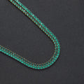 Wholesale Christian Zircon Silver Plated Unisex Charm Necklace Chocker Green Heart Shape Gift