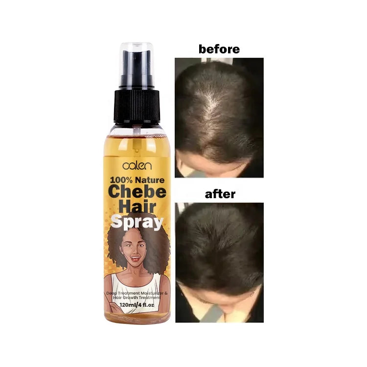 Luxfume 120ML Customs Logo Hair Serum Oil Detangling and Hydration Natural Ingredient Chebe Hair Growth Spray