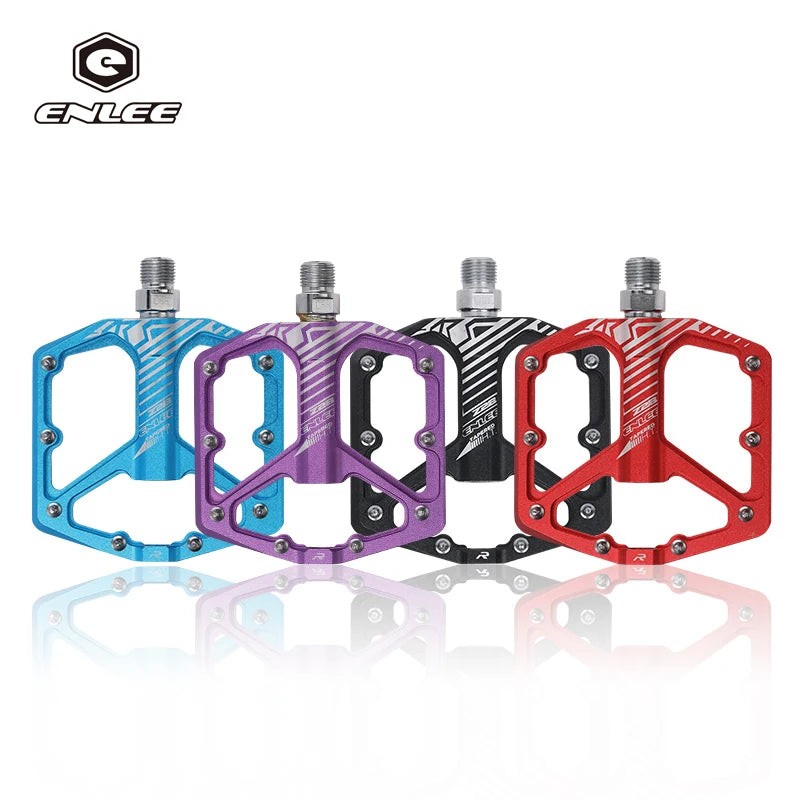 Mountain Bike Pedals Bearing Anti-slip Aluminum Alloy Road Bicycle Bearing Pedals Equipment Accessories