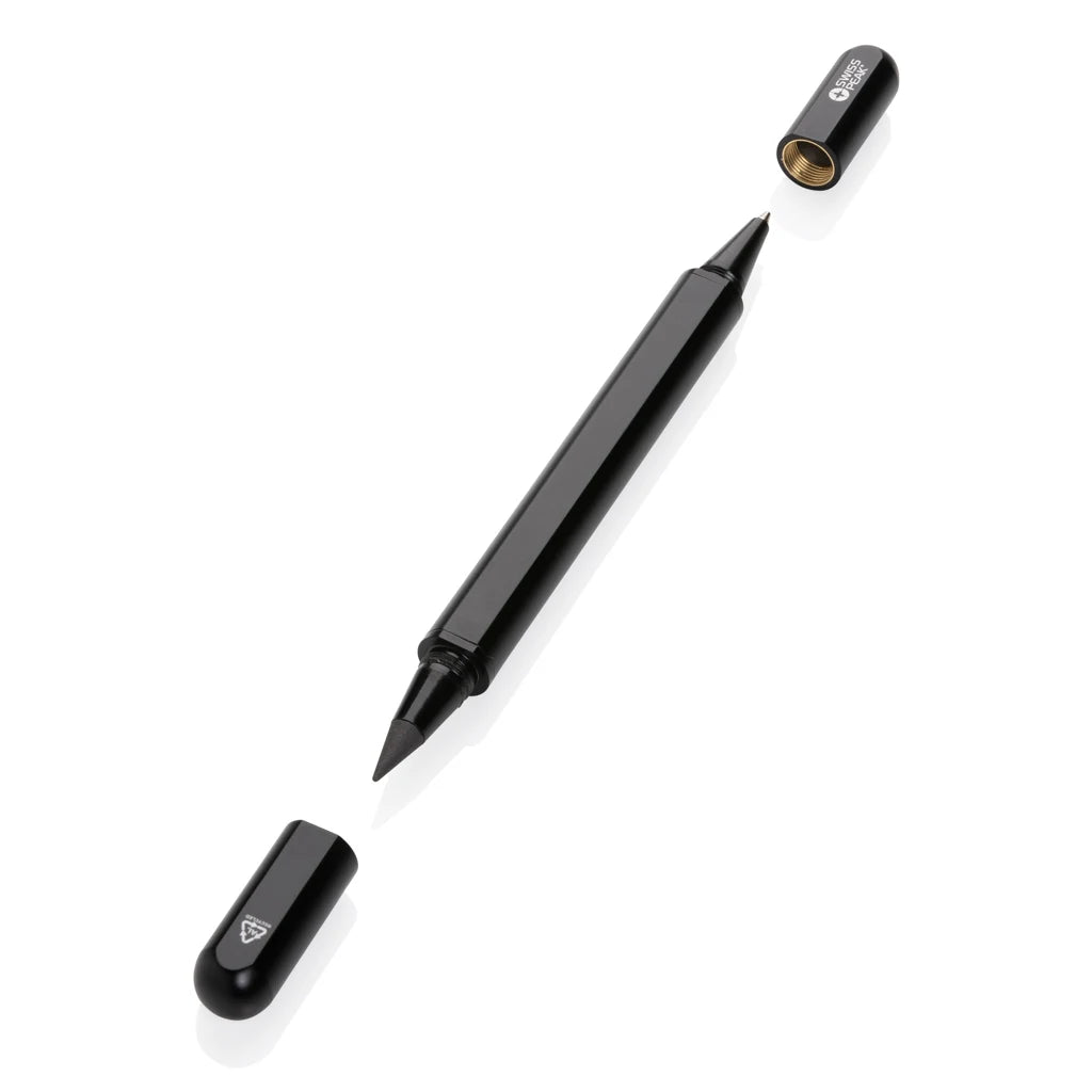 Storm Recycled Aluminum Multi-Function Corporate Pen with Double Tip