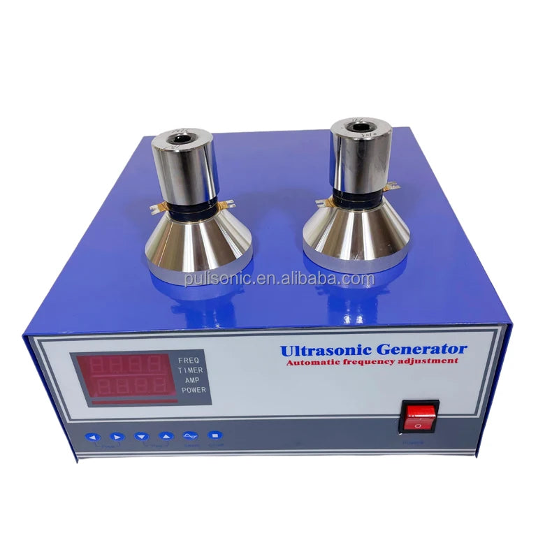 Compact 17kHz Ultrasonic Power Box 600W Cleaner Sonicator with Remote Control Terminal