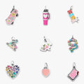 2025 New Arrival Sterling Silver Charms for Bracelets Flower Designer Bow Fashion Pendant for Women Jewelry Making