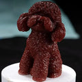 3D Bichon Frise Dog Candle Mold Animal Poodle Soap Mold Silicone  Chocolate Candy Fudge Mold Cake Decorating Tool