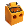 Boasta Double Table Manusal Sandblasting Machine Spreader Wet and Dry Ice Water Dustless Dental Gold Jewelry Making Equipment