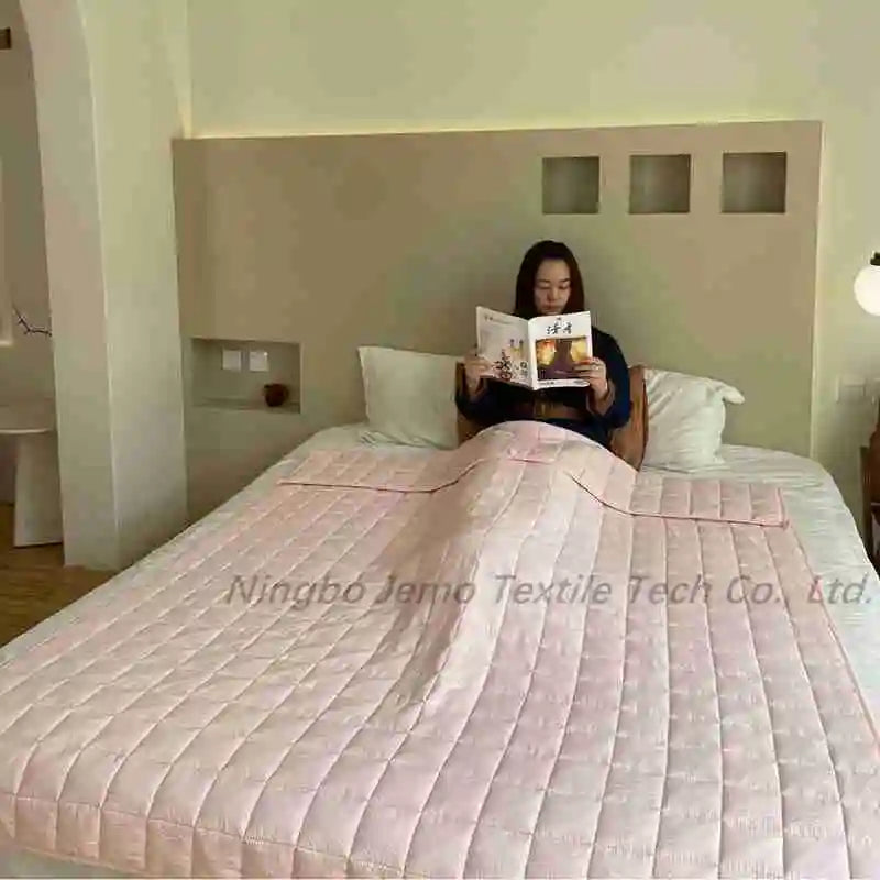 Weighted Blanket Night's Sleep Super Breathable Cooling King Size Luxury Weighted Blanket
