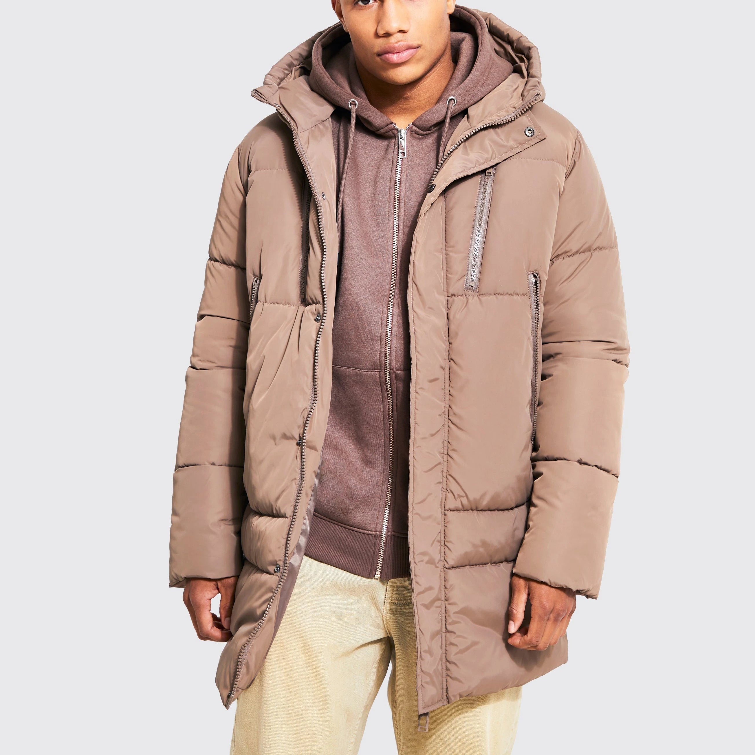 Wholesale Down Stand Collar Canada Plus Men's Down Coat Down Vest Outdoor Men