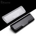 Wholesale Plastic Glasses Storage Box Portable Sunglasses Protector Cases Transparent Grey Black Eyeglasses Case
