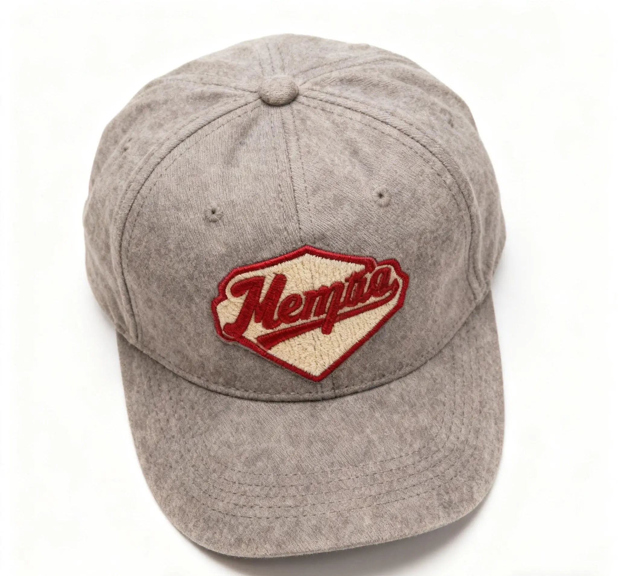 Mempia Logo Towel Embroidery Cap Patches for Cultural & Creative Wholesalers