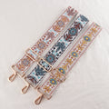Retro Ethnic Style Embroidery Bag with Adjustable Shoulder Wide Replaceable Shoulder Straps Luxury Style Strong Features