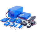 Custom Li-ion Solid State Rechargeable Batteries 12V 5200 500-Cycle LiNiMnCoO2 Cathode Model 48200 Custom MegaBDM