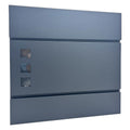 Outdoor Wall-Mounted Stainless Steel Mailboxes with Anti-Theft & Waterproof Features for Newspaper Delivery &Post