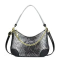 2026 New Snake Pattern Design Crossbody Handbag Elegant and Fashionable Handbag