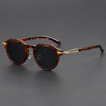 Logo Custom 2025 Vintage Men Alloy Square Sun Glasses UV400 Outdoor Driving Shades Round Sunglasses for Male
