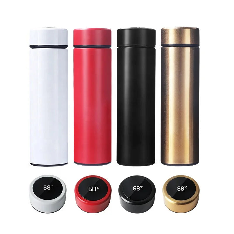Smart Thermos Cup Temperature Display Ss Cup Mug Travel Mug Insulated Water Bottle Tea Office Gift Mug