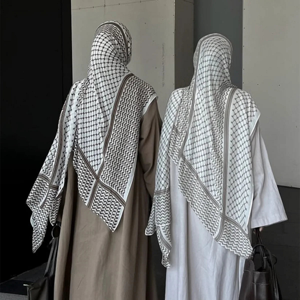 Breathable Soft Long Shawls Head Wraps Headsacarf Palestine Keffiyeh Hijab Cotton Modal Printed Hijab Scarf 180*70cm