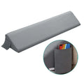 Orthopedic Adjustable Side Sleeper Bed Wedge Pillow Knitted  Memory Foam Massage Headboard Wedge Pillow Long Backrest
