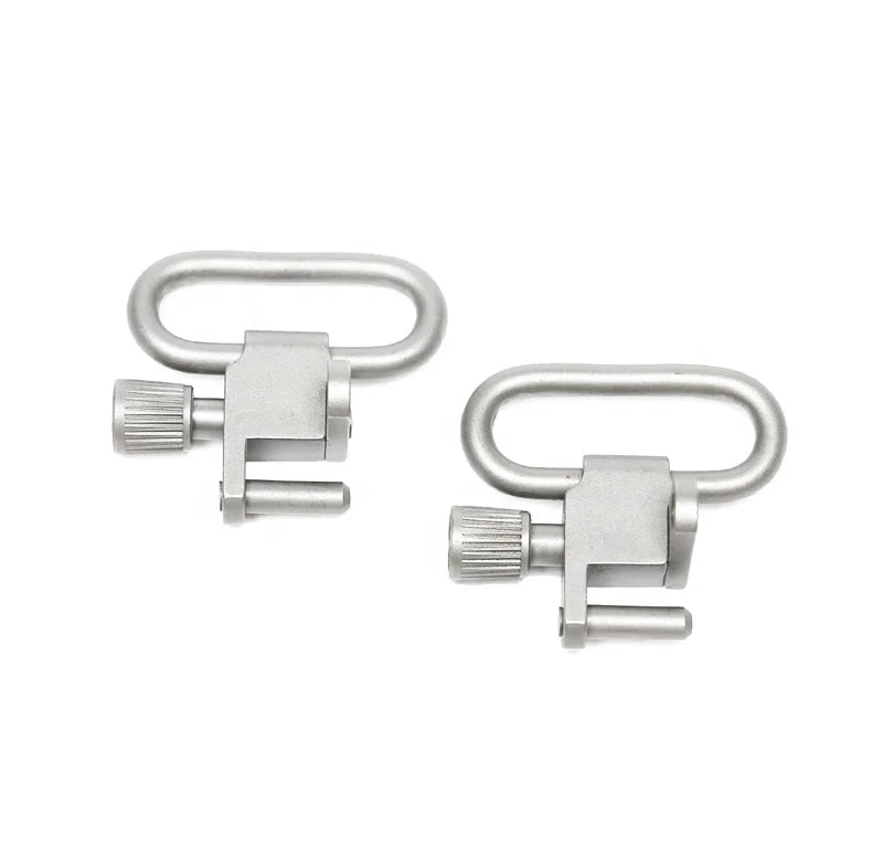 1 Inch Tri-Lock Quick Release High Pressure Lightweight Durable Stainless Steel Sling Swivels 400lbs Pulling Strength 3 Slots