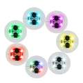 Led Coaster Night Club Lights Small Light up Stickers Led Bottle Lights Decorations Drink Stickers Decors Rounded Cup Coaster