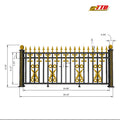 Keep Your Land Safe Heavy Duty Steel Farming Fences 6 Feet Height Powder Coated Eco-Friendly for All Types Terrain Vietnam