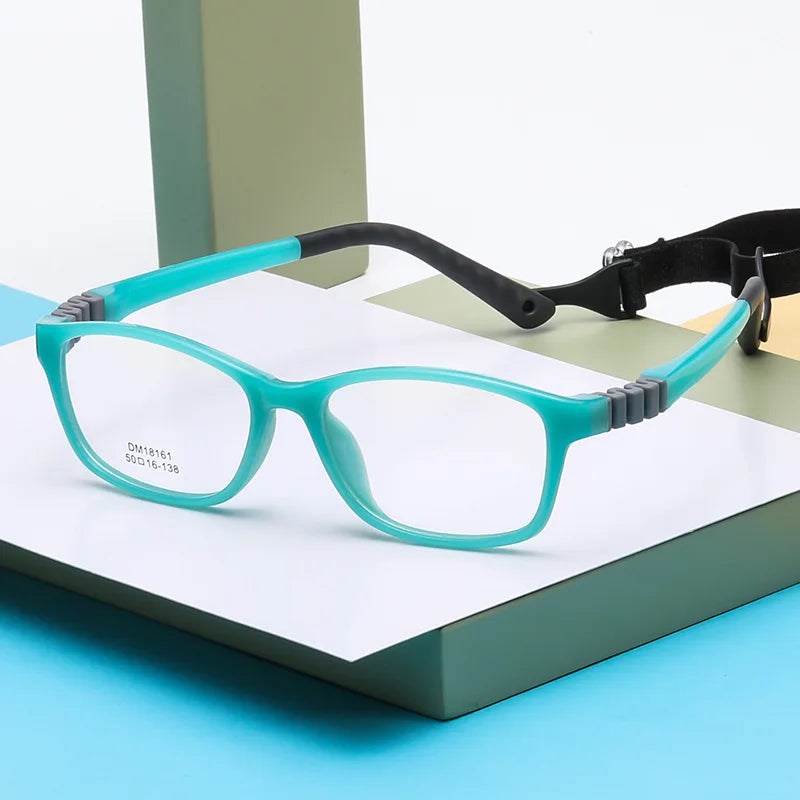 FEROCE NEW Kids Optical Glasses Eyeglasses Color-Changing TR90 Frame Comfortable Children Monturas De Gafas