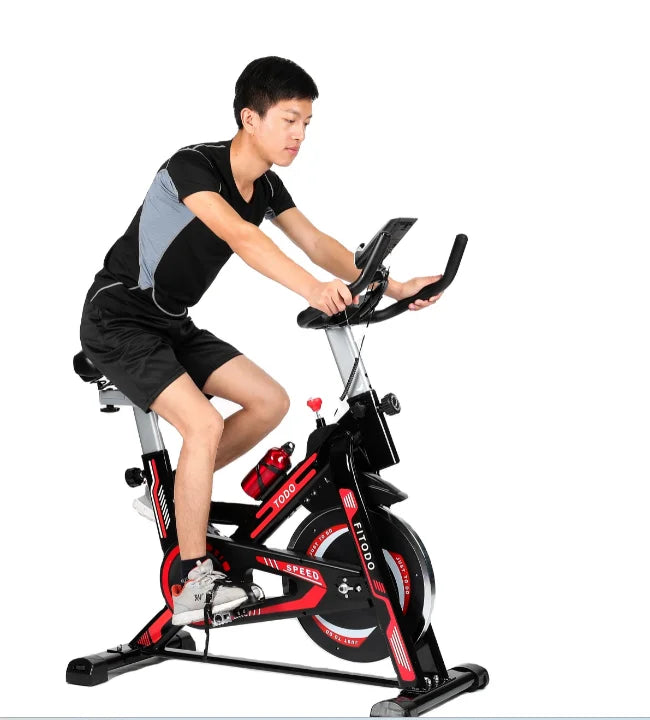 Todo Bicicleta Estatica Para Spinning Bike Steel Flywheel Fitness Bike with LCD Display Heartrate