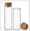 Hot Sale Different Size Glass Plastic Test Tube with Cork Stopper