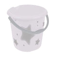 Ilvie Decorative Cube 30x28 Polypropylene Cosmic White 10 L