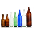 Popular Design 330ml 500ml Boston Amber Green Blue Clear Beer Glass Bottle Customized Logo Glass Beer Bottle with Crown Cap
