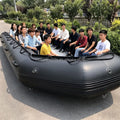 China Factory 7-12 Meters Huge Large Super Big Inflatable Pontoon Rescue Boat for 40 Person Ocean Water Longest