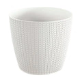 WHEATY 3.5L. flower pot dimensions (mm) 189x189x167 color White