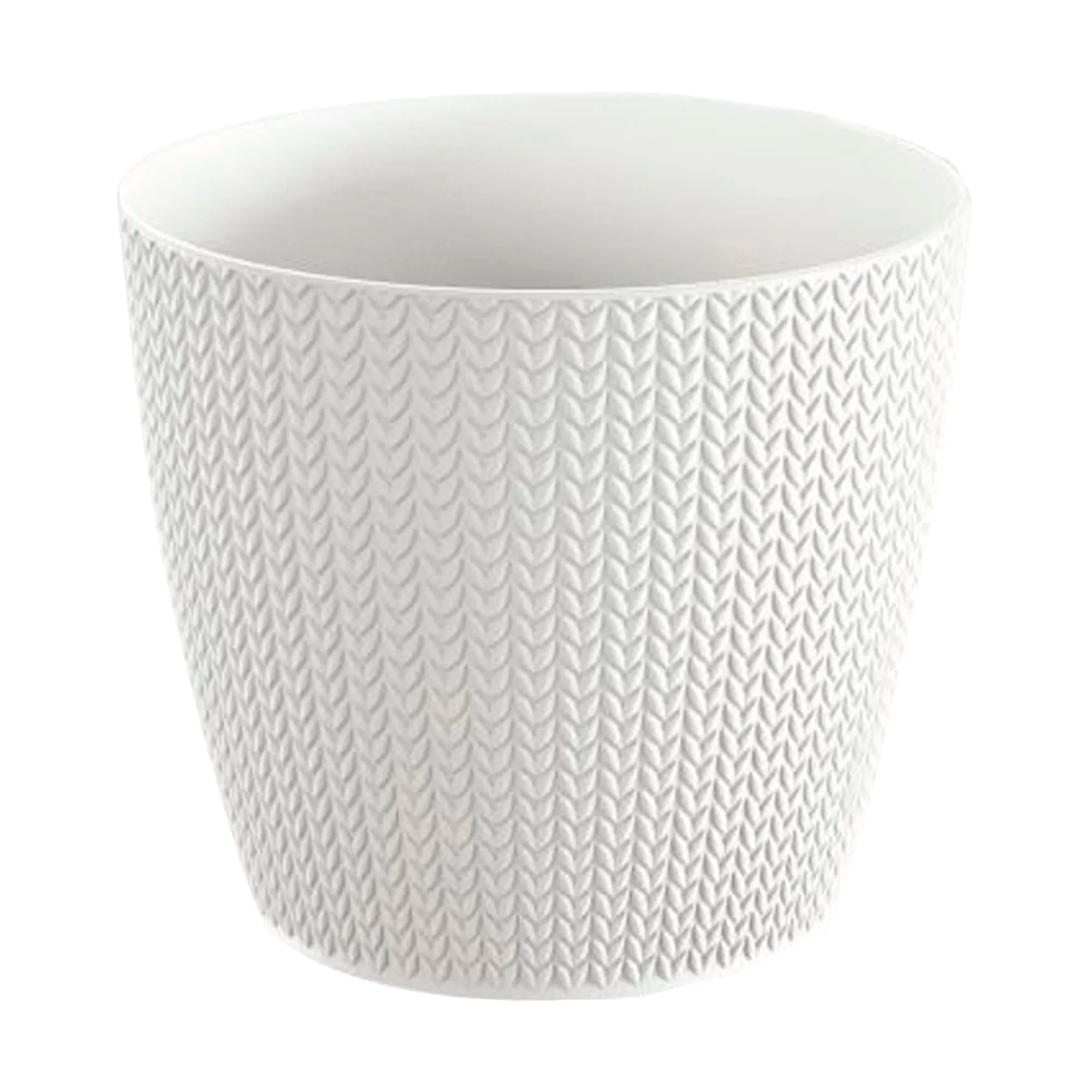 WHEATY 3.5L. flower pot dimensions (mm) 189x189x167 color White