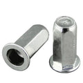 SDPSI DCT Full Hex Close End Blind Female Threaded Insert Polished Stainless Steel Hydraulic Rivet Nut