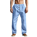 Oem Customized logo Design Men's Pants Loose Men's Summer Thin Cuff Versatile Nine-point Straight Sports trouser Pants