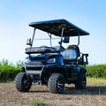 Rainbow Customized Street Legal Electric Golf Cart Golf Buggy 4 Seater 48V Battery Lithium-ion Electric Golf Carts