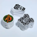 Customized Motorcycle Stickers Popular Anime Transparent Vinyl Printing Waterproof Decoration