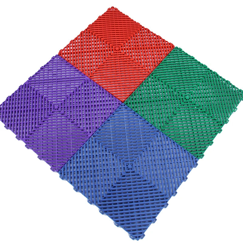 HanYin Reliable Reputation Garage Tiles Floor Mat Interlocking Car Wash Detailing Tile