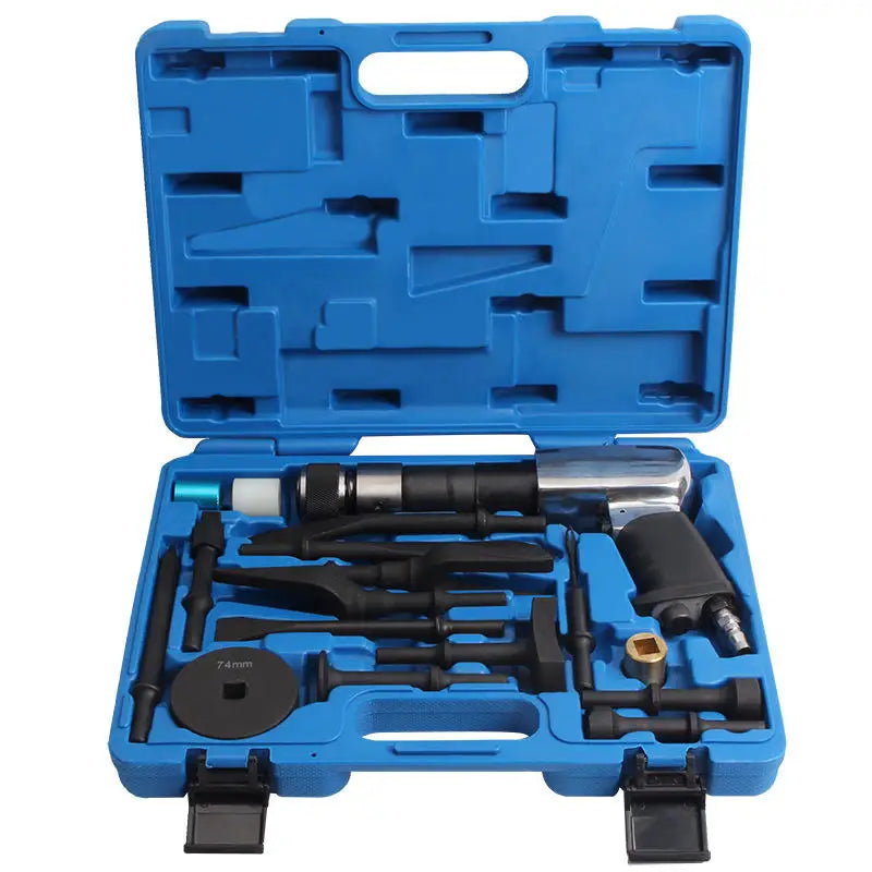 Pneumatic Tools 19-piece Special Vibro Chisel Set Air Hammer Powerful Hand-held Auto Repair 45#steel OEM Available