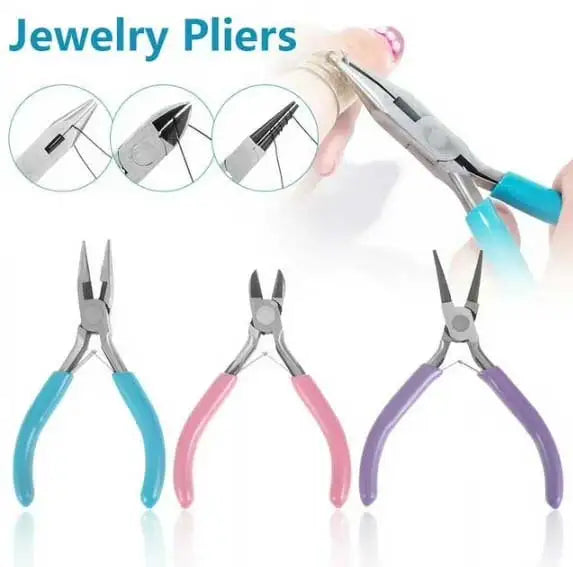 Jewelry Pliers 3pcs Jewelry Making Pliers Tools Kits Jewelry Beading Repair Making Supplies