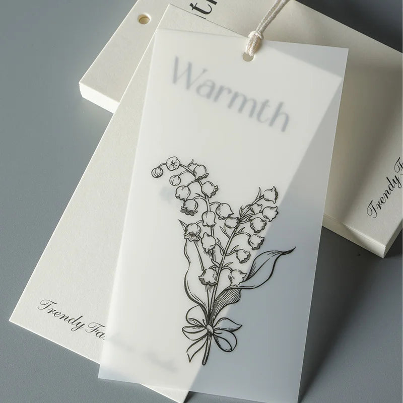 2024 Luxury Custom Logo Green Recyclable Paper Hang Tags Business Printed  T-Shirts Jackets Bags Shoes Custom Hang Tag