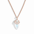 Low MOQ Wholesale Christian Party Jewelry 925 Sterling Silver Silver Plated Heart Shape Zircon Pendant Charm Necklace