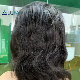 CF 144 Full Lace Frontal Human Hair Wigs Black Body Wave Wig Virgin Glueless Wig Cuticle Aligned Unprocessed in Stock 8
