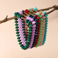 PFT Exaggerated Colorful Acrylic Beaded Necklace Vintage Retro Ethnic Unique Design Layerable Versatile Women's Gift Necklace MegaBDM
