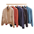 OEM Elite Reversible Windproof Lightweight Jacket Men Double Sided Spring Stand Collar Business Style Old Money Plus Size Jacket