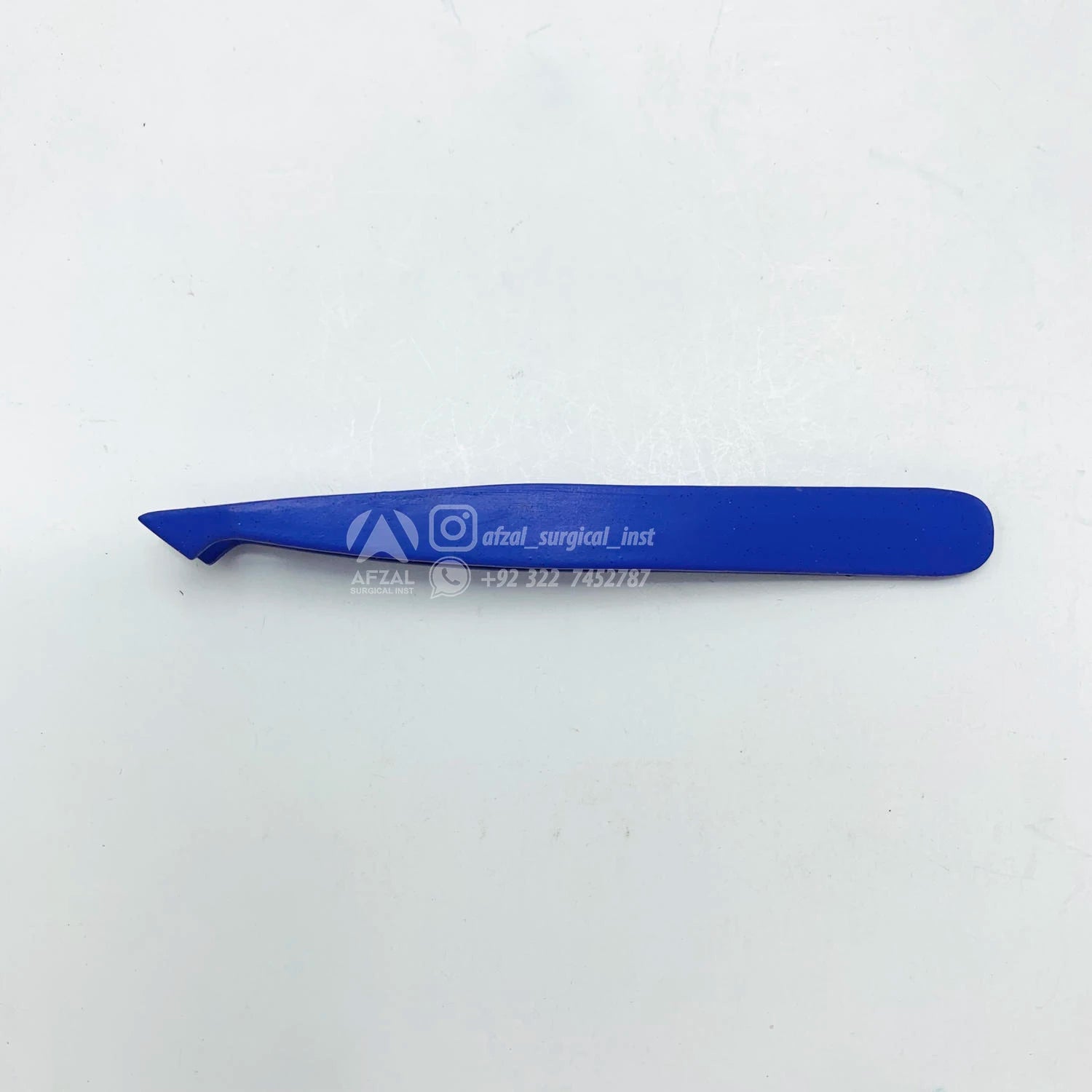 Wholesale Private Label Logo Blue & Purple Thick Metal Stainless Steel Brow Tweezers Eyelash Tweezers Grip Tweezers Scissors