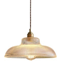 Factory clear Explosion-proof Bowl Pendant Light Ceiling Glass Lampshade for Indoor Modern Industrial Rustic Ceiling Lampshade