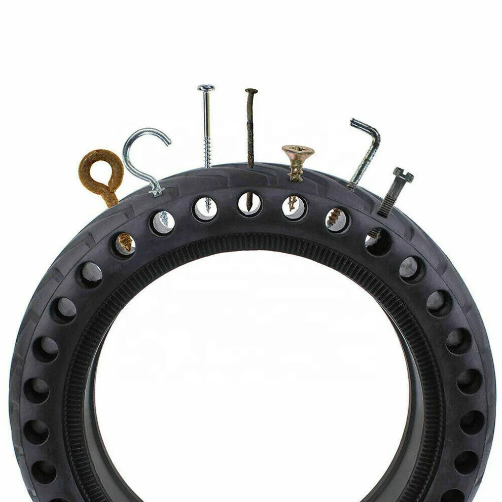 Nedong 8.5x2 Rubber Solid Tire 8.5 Inch Puncture-proof for Xiaomi Mijia M365/M365 Pro Electric Scooter